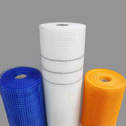 160g 4x4mm flame retardant coating alkali-resistant fiberglass mesh